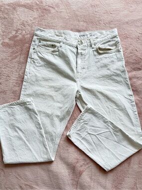 COS Men’s Off-White Straight Leg Jeans